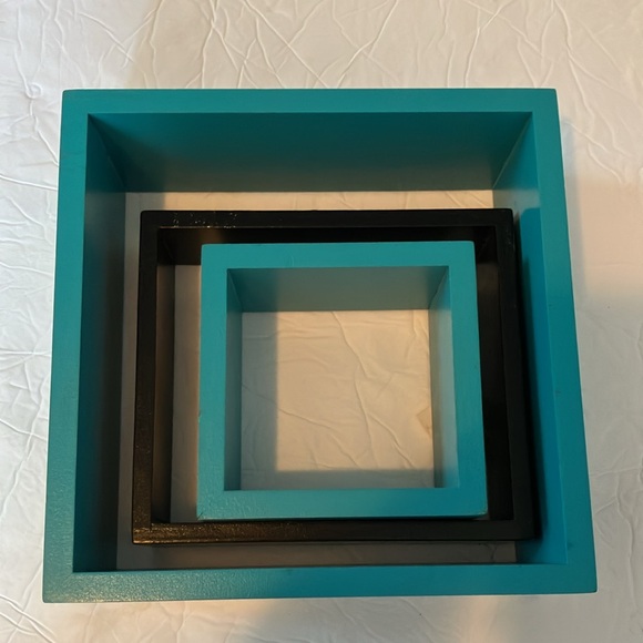 3 wood display boxes hanging decoration - Picture 14 of 14